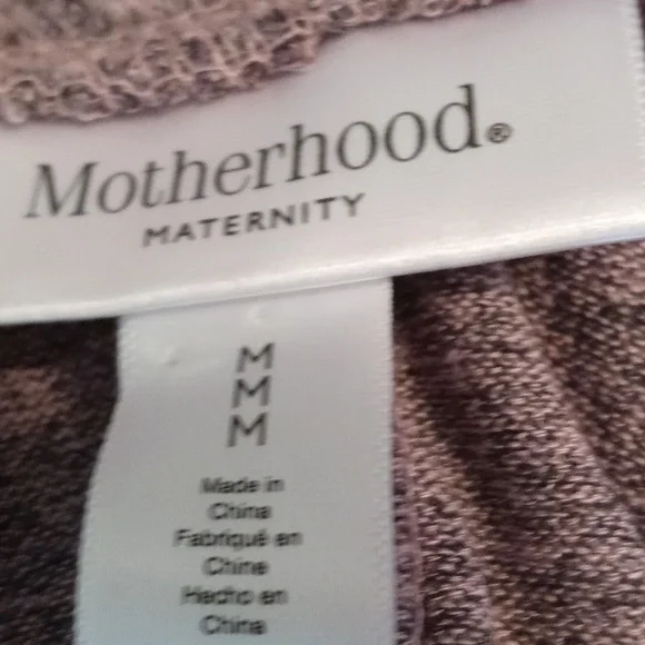 NWT Motherhood Maternity Cozy Lavender Cowl Neck Sweater - Picture 5 of 8